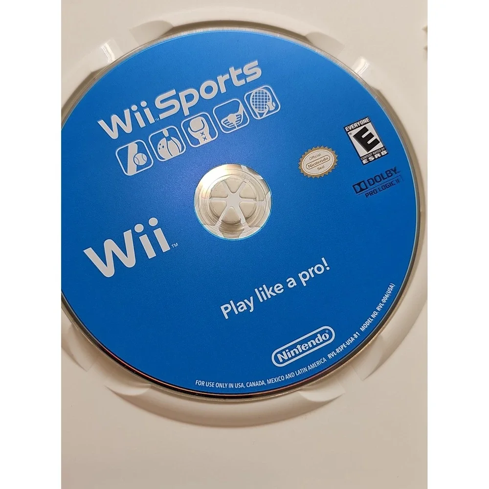 Wii Sports (Nintendo Wii, 2006)  Disc Only/Generic Case